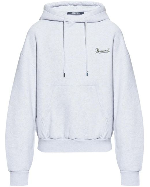 Jacquemus Gray Corto Hoodie for men