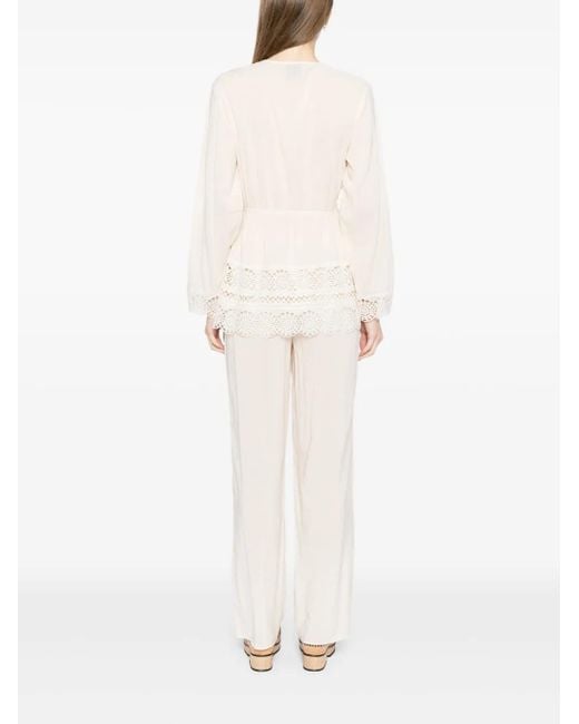 Reformation Nadia Tweedelig Set in het White