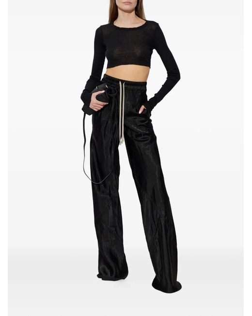 Rick Owens Black Drawstring Bias