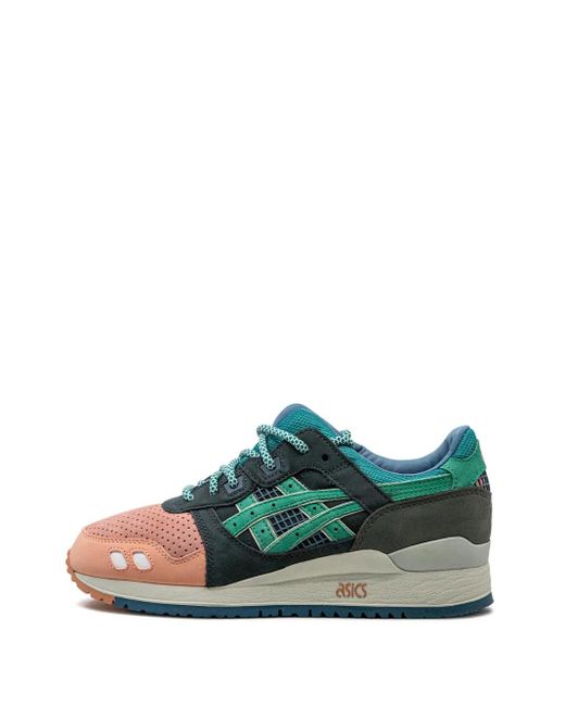 Asics Blue X Ronnie Fieg Gel-Lyte Iii Special Box "Homage" Sneakers