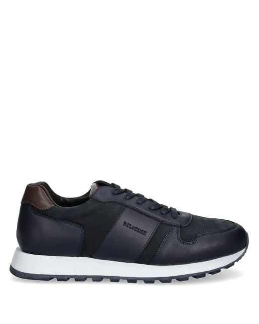 Paul & Shark Blue Leather Sneakers for men