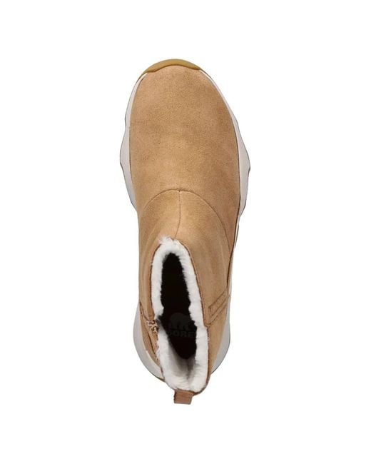 Sorel Natural Bottines Kinetic À Fermeture Zippée Latérale