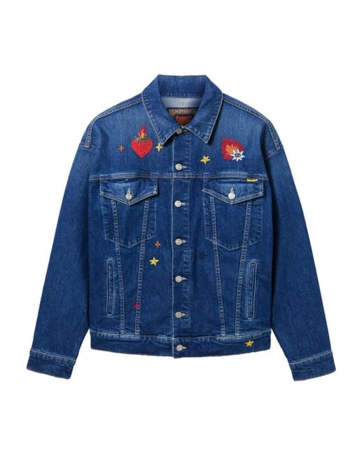 LaDoubleJ Blue X Mother The Drop It Drifter Jacket