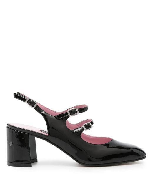 CAREL PARIS Black 70Mm Patent-Leather Pumps