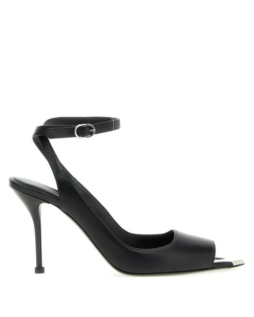 Alexander McQueen Punk アンクルストラップ サンダル 90mm Black