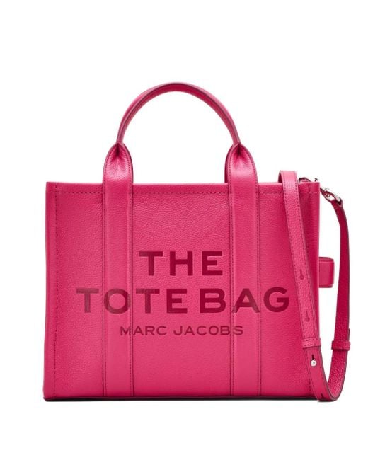 Marc Jacobs Heuptas Met Logoplakkaat in het Pink