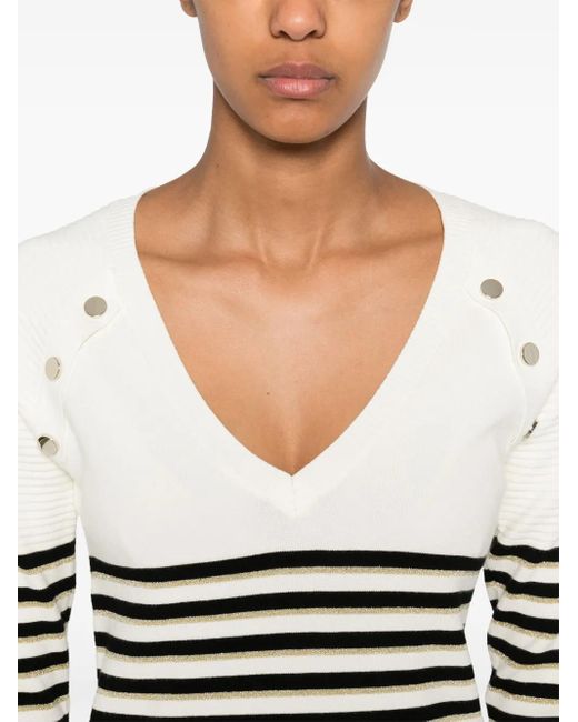 Liu Jo White Sweaters