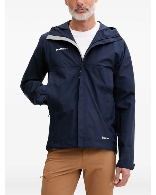 Mammut Blue Treeline Light Hs Hooded Performance Jacket for men