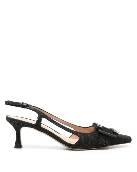 Roberto Festa Atena デニム パンプス Black