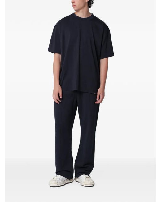 Represent Blue Initial Oversized T-Shirt for men