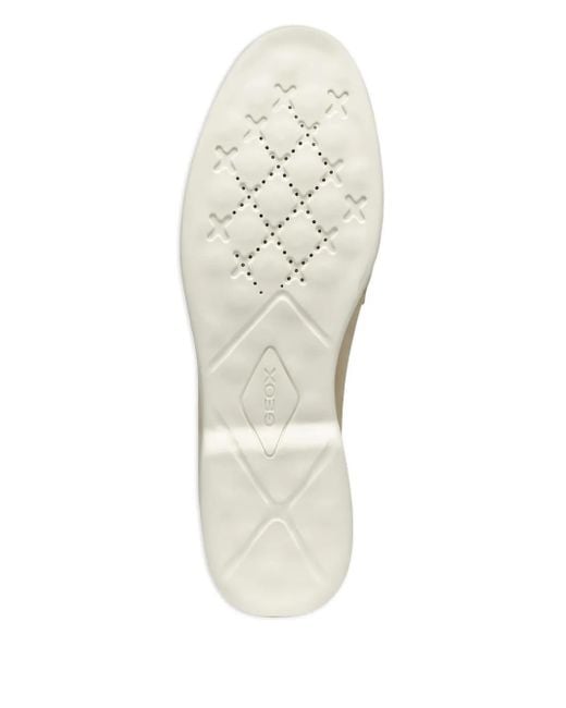 Geox Natural Xan3 Suede Loafers