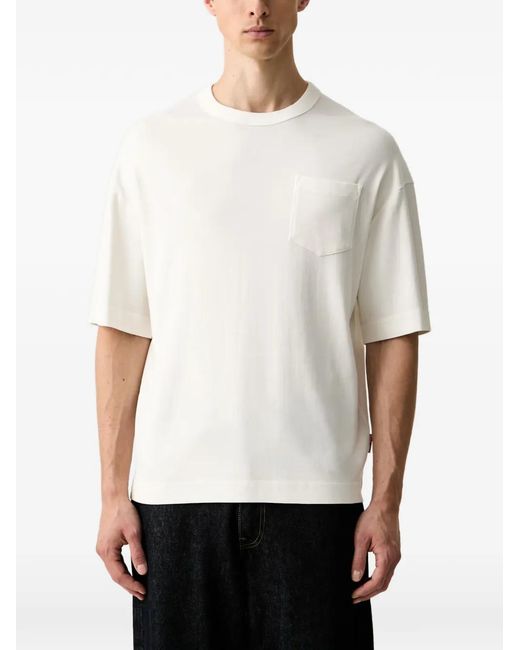Joop! White Patch-Pocket T-Shirt for men