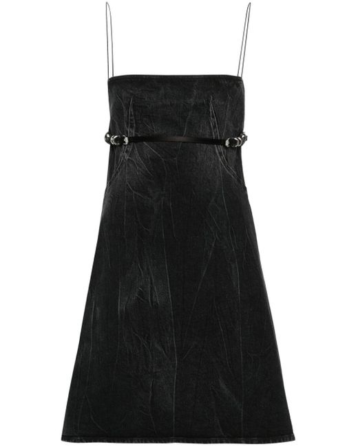 Minigonna Voyou denim di Givenchy in Black