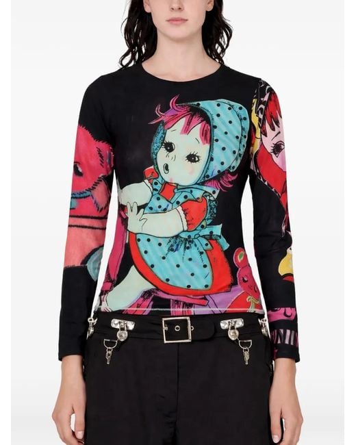CHOPOVA LOWENA 長袖Tシャツ M Chopova Lowena Long-Sleeve T-Shirt in Red | Lyst