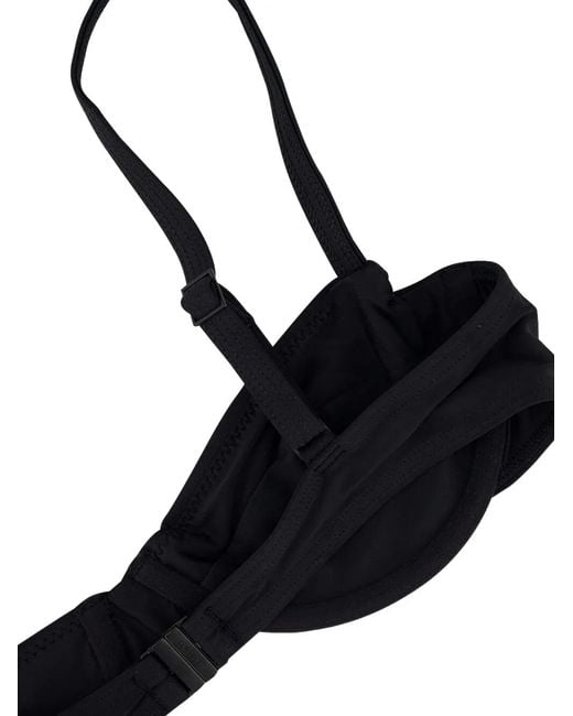 Matteau Balconette Bikinitop in het Black