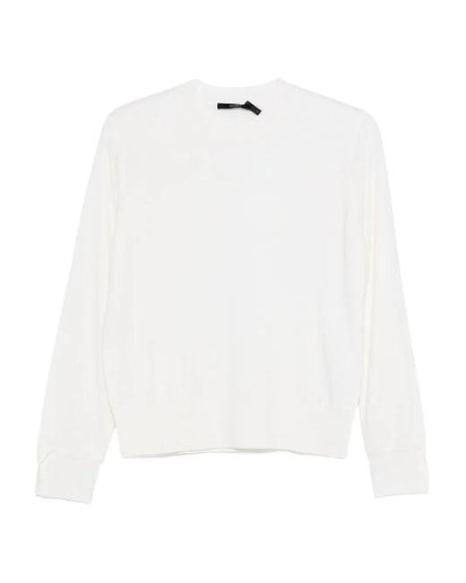 Seventy カシミア セーター White