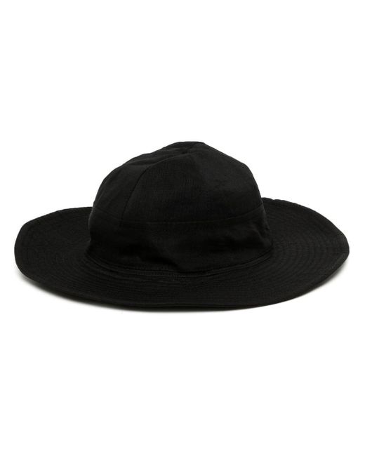 Ziggy Chen Wide-brim Safari Hat in Black for Men | Lyst UK