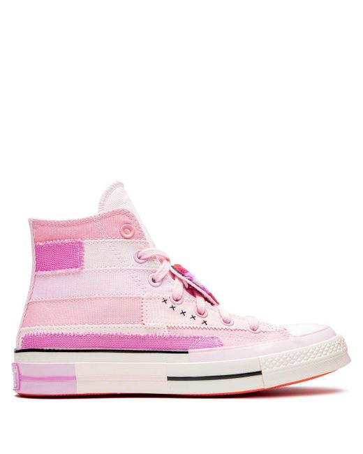 Sneakers x Millie Bobby Brown Chuck 70 HI Petal Pink di Converse da Uomo