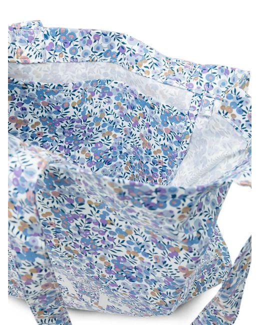 A.P.C. Blue Lou Rue Madame 2.0 Tote Bag