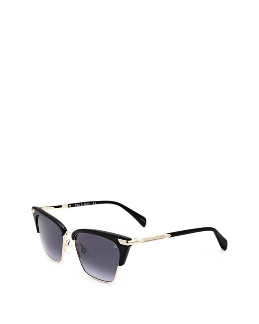Rag & Bone White Square-Frame Sunglasses