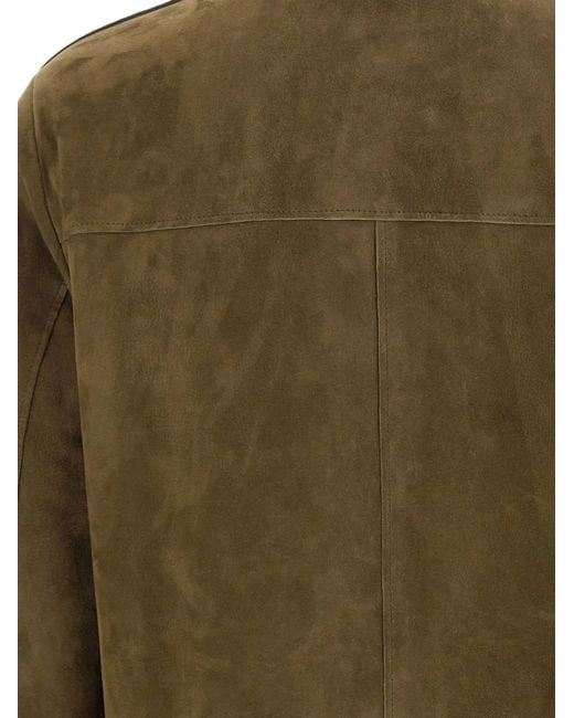 Volfagli Green Veste Bomber San Severo Buccio for men