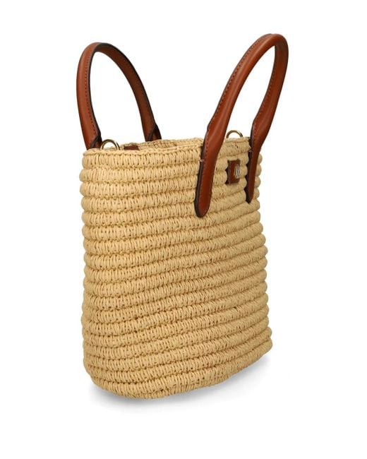 Ralph Lauren Metallic Large Brie Tote Bag
