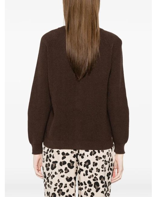 Be You Brown Buttoned Cardigan