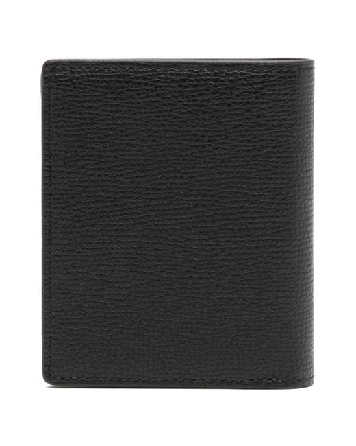 Agnes B. Black Leather Wallet for men