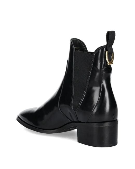 Gant Black St Broomly Pointed-Toe Heeled Boots