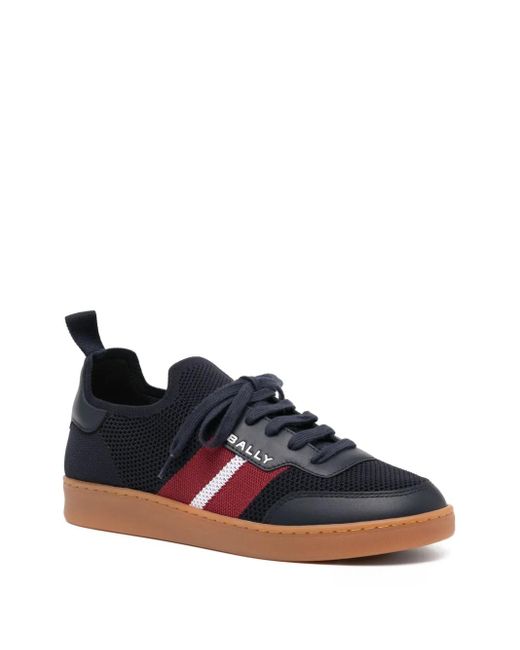 Bally Blue Outline Sneakers for men