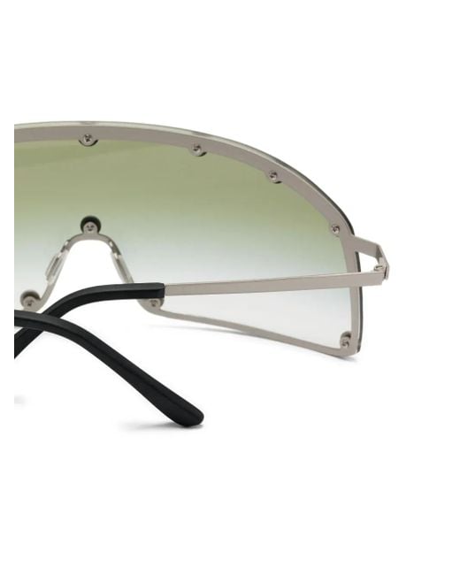 Rick Owens Metallic Studded Sunglasses