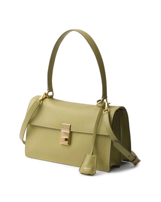 Prada Green Medium Soft Sound Shoulder Bag