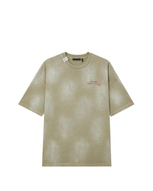 FIVE CM Green Graphic T-Shirt for men