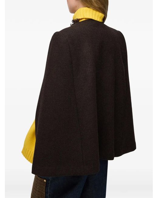Ganni Black Cape