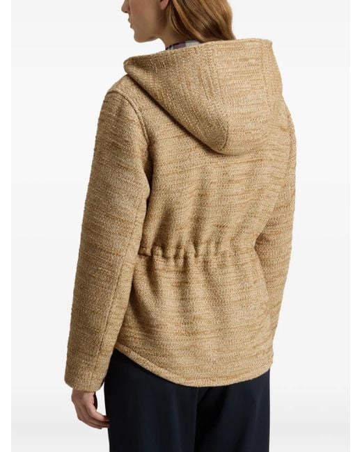 Woolrich Natural Hooded Textured Jacket