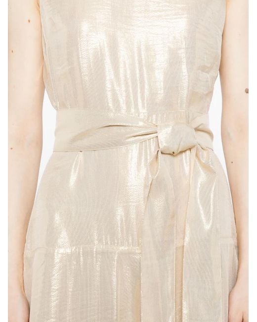 Luxe de Valentina White Luna Maxi Dress