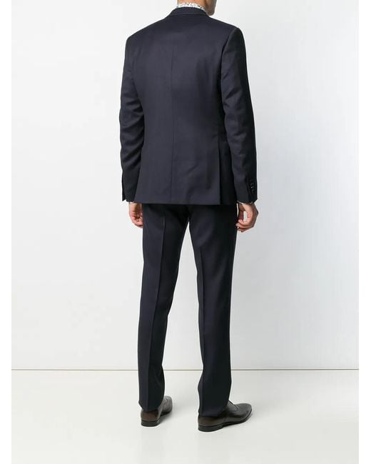 Dell'Oglio Blue Two-Piece Suit for men