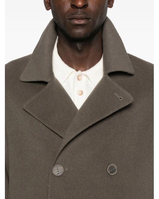 Manteau Erchie Hevò pour homme en coloris Brown
