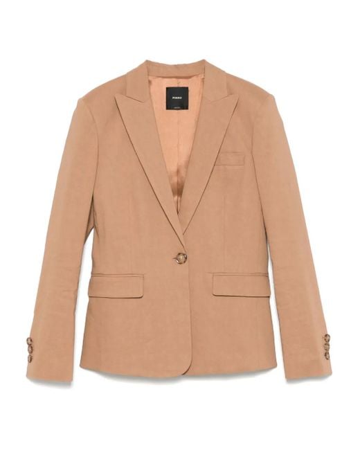 Pinko シングルジャケット Natural