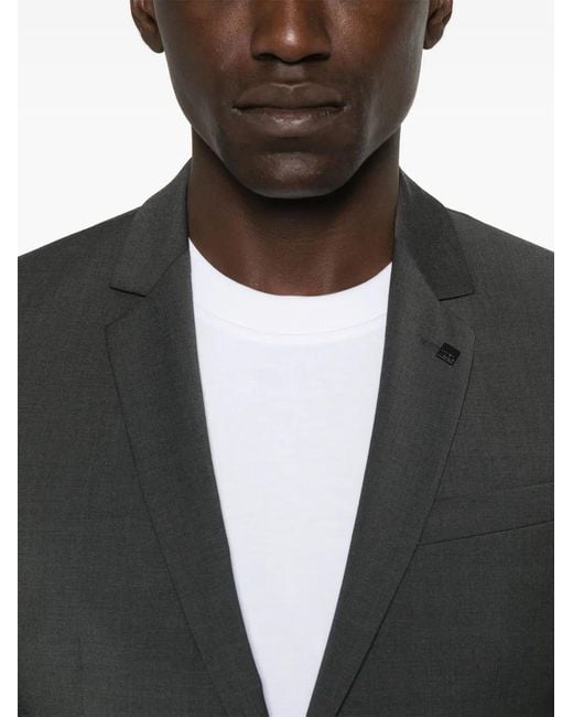 Karl Lagerfeld Gray Single-Breasted Suit for men