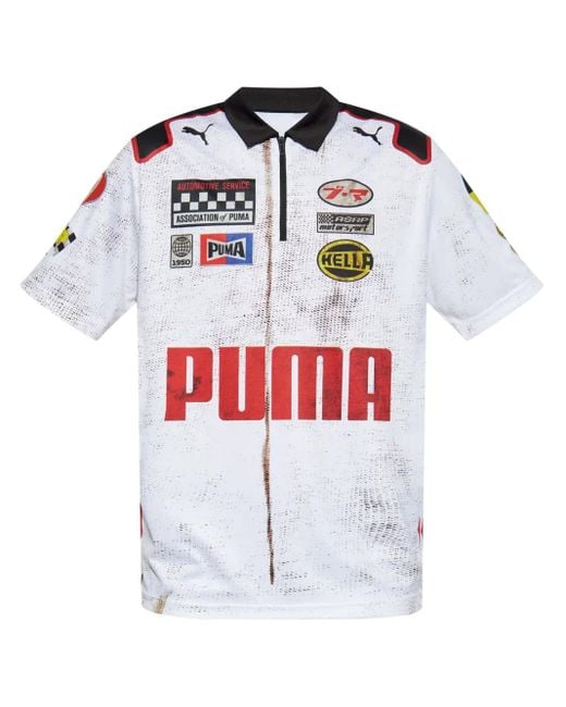 Polo estampado de x A$AP Rocky PUMA de hombre de color Red