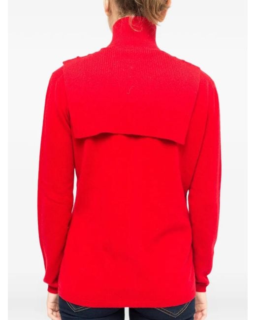 Sciarpa di LA ROSE in Red