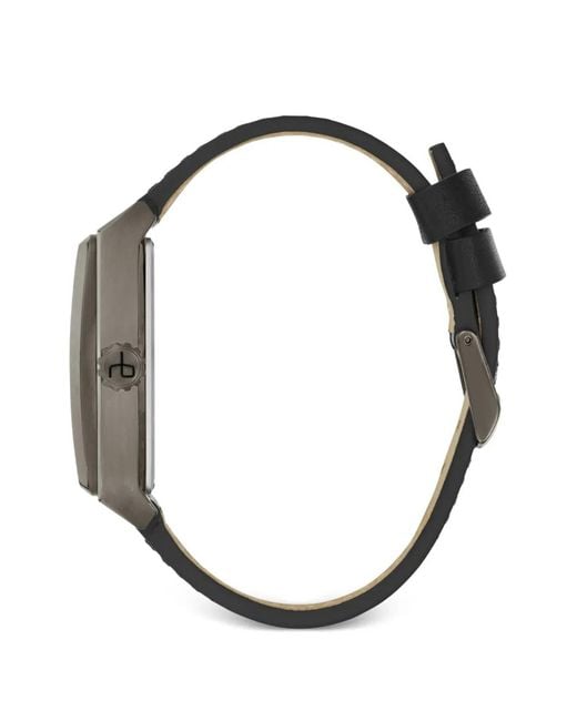 Rag & Bone Black Skeleton Tonneau 41Mm Watch for men
