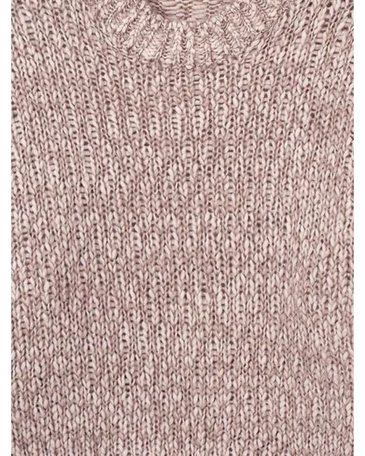 Fedeli Natural Crew-Neck Sweater