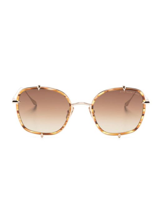 Dita Eyewear Natural Talon-three Square-frame Sunglasses
