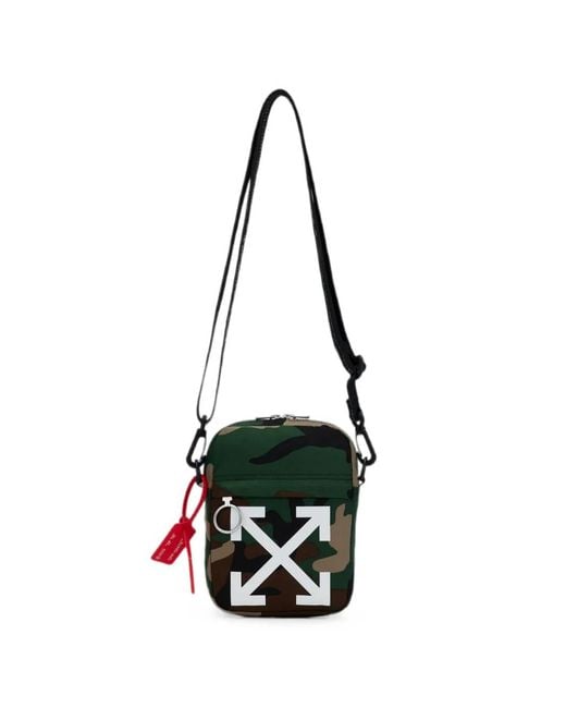 Off-White c/o Virgil Abloh White Sacoche Arrows À Motif Camouflage for men