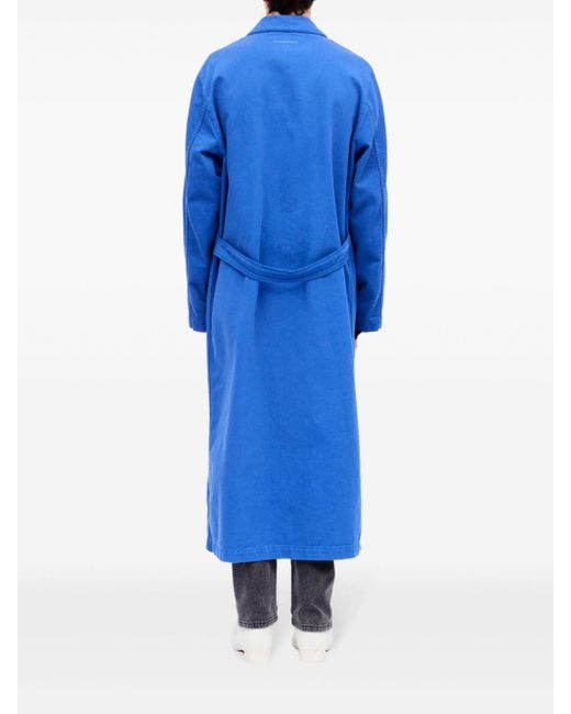 Manteau en jean MM6 by Maison Martin Margiela pour homme en coloris Blue