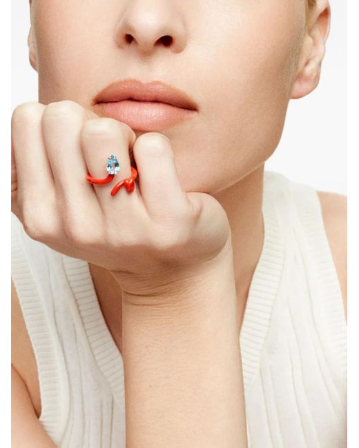 Bea Bongiasca Natural 9K Baby Vine Topaz Ring