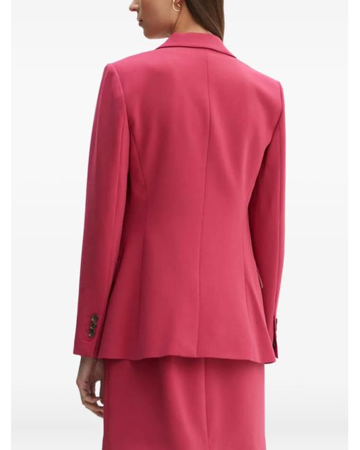 Theory Pink Button Pocket Blazer