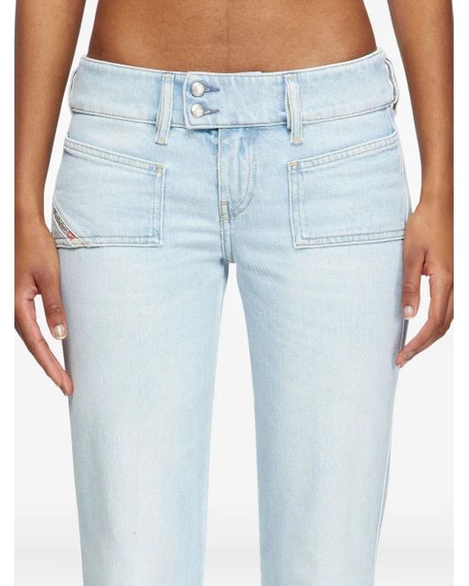 DIESEL Blue D-Hush Jeans